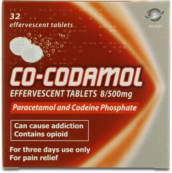 Co-codamol 8/500mg Soluble Tablets