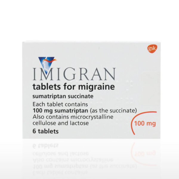 MIGRAITAN 50mg Tablets