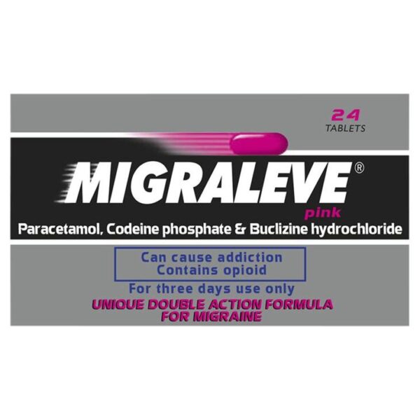 Migraleve Pink 24 Tablets