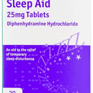 Sleep Aid 25mg Tablets 20