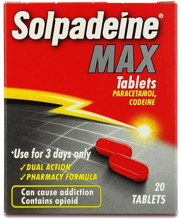 Solpadiene Max 20 Tablets