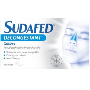 Sudafed Decongestion Tablets