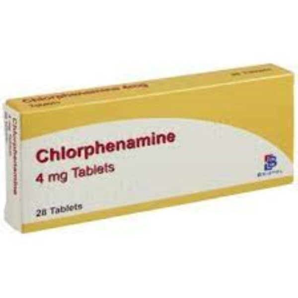 Chlorphenamine 4mg Tablets 30